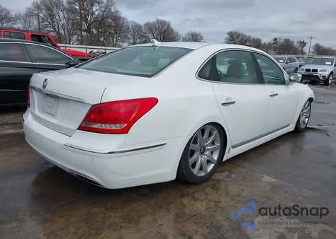 2013 Hyundai Equus Signature из США, поврежденный, VIN KMHGH4JH8DU065949